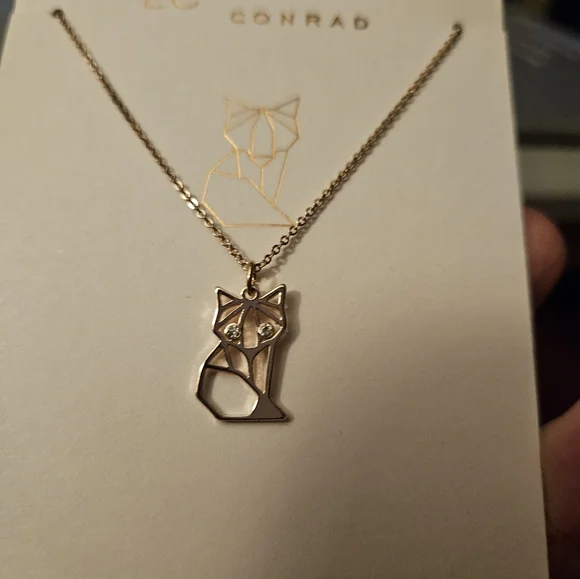 Lauren Conrad Rose Gold Fox Necklace - Picture 6 of 8